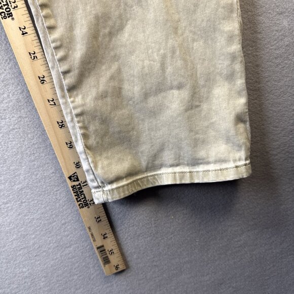 Tommy Bahama Flat Front Chino Pants Mens 40x34 Tan Straight Vacation Golf Cruise - Picture 4 of 10